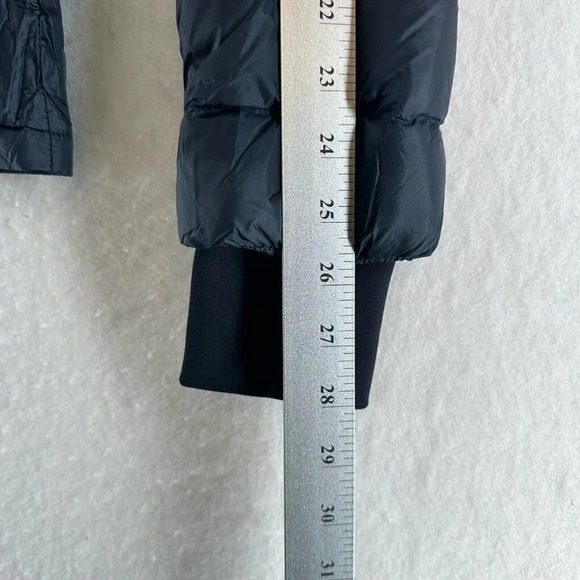 Athleta Jacket Womens 2XS Banner Peak Goose Down Puffer Full Zip Insulated Blue - Picture 11 of 12